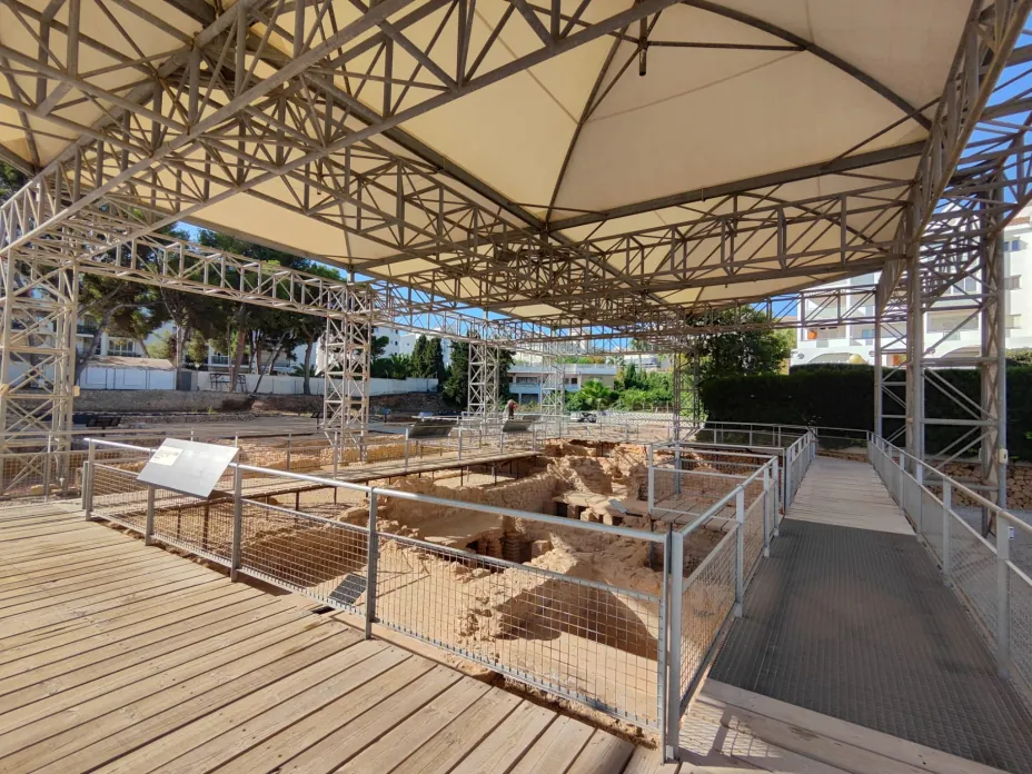 Restos de la villa romana de l&rsquo;Albir
